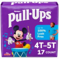 Huggies Pull-Ups Training Pants, 4T-5T, 38-50 lbs, 17 count