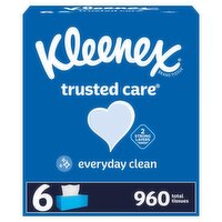 Kleenex Trusted Care 2-Ply Tissues, 160 count