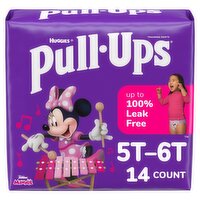 Huggies Pull-Ups Girls Training Pants, 5T-6T, 46-60 lbs, 14 count