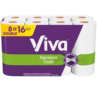 Viva Signature Cloth Choose-A-Sheet Towels, 8 count