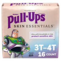 Huggies Pull-Ups Skin Essentials Training Pants, 3T-4T, 32-40 lbs, 16 count
