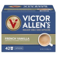 Victor Allen's French Vanilla Cappuccino Mix, 42 count, 22.2 oz