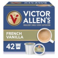 Victor Allen's French Vanilla Cappuccino Mix, 42 count, 22.2 oz