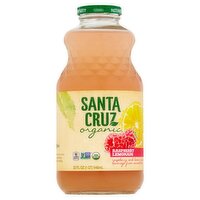 Santa Cruz Organic Raspberry Lemonade Juice Beverage, 32 oz