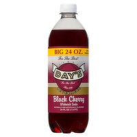 Day's Black Cherry Wishniak Soda, 24 fl oz