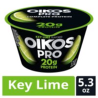 Oikos Pro Key Lime Yogurt-Cultured Ultra-Filtered Milk, 5.3 oz