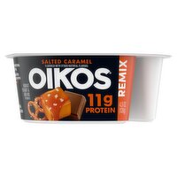 Oikos Remix Salted Caramel Nonfat Yogurt & Mix-Ins, 4.5 oz, 4.5 Ounce