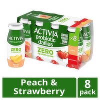 Activia Probitic Dailies Low Fat Yogurt Drink, 3.1 fl oz, 8 count