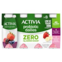 Activia Probitic Dailies Low Fat Yogurt Drink, 3.1 fl oz, 8 count, 24.8 Fluid ounce