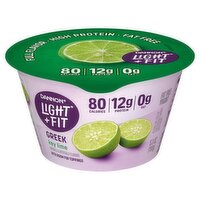 Dannon Light + Fit Greek Key Lime Fat Free Yogurt, 5.3 oz