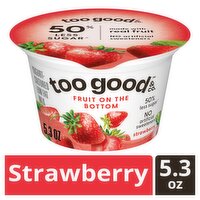 Too Good & Co. Strawberry Yogurt-Cultured Low Fat Milk, 5.3 oz