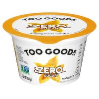 Too Good & Co. Madagascar Vanilla Zero Sugar Yogurt-Cultured Ultra-Filtered Low Fat Milk, 5.3 oz