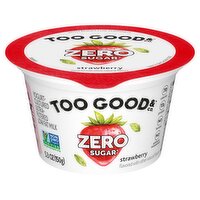 Too Good & Co. Strawberry Zero Sugar Yogurt-Cultured Ultra-Filtered Low Fat Milk, 5.3 oz