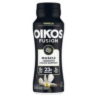 Oikos Vanilla Fusion Cultured Dairy Drink, 7 fl oz