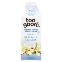 Too Good & Co. Roasted Vanilla Coffee Creamer, 25.4 fl oz