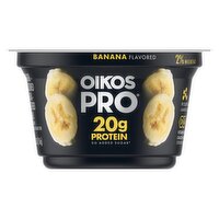 Oikos Pro Banana Flavored Yogurt-Cultured Ultra-Filtered Milk, 5.3 oz