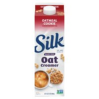 Silk Oatmeal Cookie Dairy-Free Oat Creamer, 32 fl oz, 32 Fluid ounce