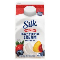 Silk Dairy Free Heavy Whipping Cream Alternative, 16 fl oz, 16 Fluid ounce