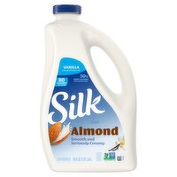 Silk Almond Milk, Vanilla, Dairy Free, Gluten Free, 96 FL ounce Bottle