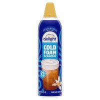 International Delight French Vanilla Cold Foam Coffee Creamer, 14 oz, 14 Ounce