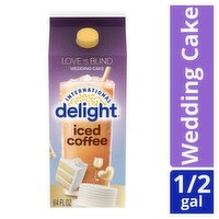 International Delight Love is Blind Wedding Cake Iced Coffee, 64 oz, 64 Fluid ounce