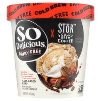 So Delicious Dairy Free SToK Cold Brew Coffee Non-Dairy Frozen Dessert, one pint