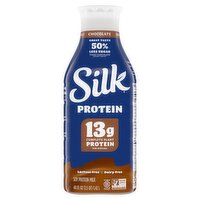 Silk Protein Chocolate Soy Protein Milk, 48 fl oz