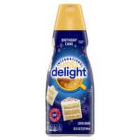 International Delight Birthday Cake Coffee Creamer, 32 fl oz