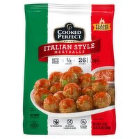 COOKED PERFECT Italian Style Meatballs Bite Size, 13 oz, 13 Ounce