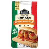 Cooked Perfect Chicken Parm Recipe Ultimate Chicken Meatballs, 18 oz