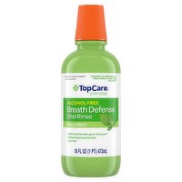 TopCare Everyday Mild Mint Alcohol Free Breath Defense Oral Rinse, 16 fl oz