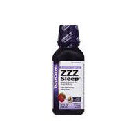 TopCare Diphenhydramine Zzz Sleep Aid Liquid - Berry Flavor, 12 oz