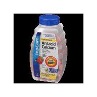 Top Care Antacid Calcium Extra Strength Berry Tablets, 400 each, 400 Each
