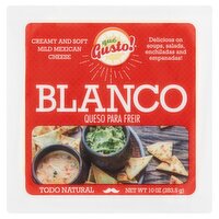 Qué Gusto! Blanco Cheese, 10 oz