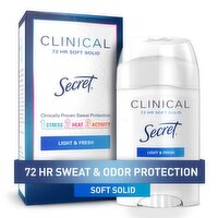 Secret Clinical Light & Fresh Antiperspirant / Deodorant, 1.6 oz