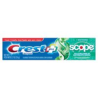 Crest Complete Scope + Whitening Minty Fresh Striped Fluoride Toothpaste, 2.7 oz