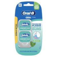 Oral-B Glide Pro-Health Mint Comfort Plus Floss Value Pack, 2 count