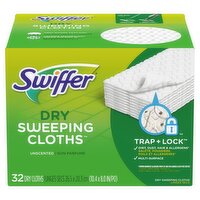 Swiffer Dry Sweeping Cloths, 32 count, 32 Each