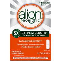 Align Extra Strength Probiotic Supplement, 21 each