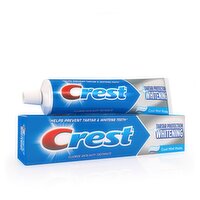 Crest Tartar Protection Whitening Fluoride Anticavity Toothpaste, 5.7 oz