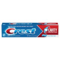 Crest Cool Mint Gel Fluoride Anticavity Toothpaste, 5.7 oz - ShopRite