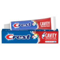 Crest Plus Cavity Protection Toothpaste Gel, Cool Mint, 5.7 oz