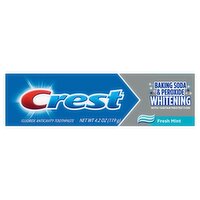 Crest Baking Soda & Peroxide Whitening Fresh Mint Toothpaste, 4.2 oz