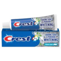 Crest Baking Soda & Peroxide Whitening Fresh Mint Toothpaste, 4.2 oz