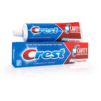 Crest Regular Fluoride Anticavity Toothpaste, 4.2 oz