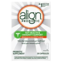 align Probiotic Gut Health & Immunity Support Probiotic Supplement, 28 count