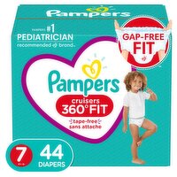 Pampers Cruisers 360 Diapers Size 7 44 Count