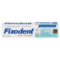 Fixodent Pure Strength Denture Adhesive Cream, 2.4 oz