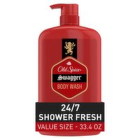 Old Spice Swagger Scent of Cedarwood Body Wash, 33.4 fl oz