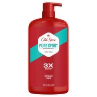 Old Spice High Endurance Pure Sport Body Wash, 30 fl oz